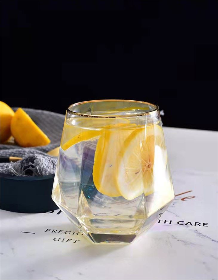 Geo Glass Cup